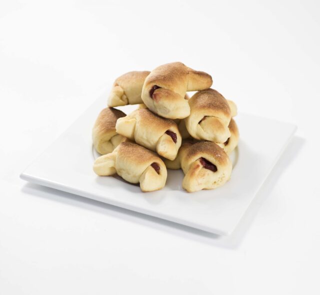 rogaliki drożdżowe